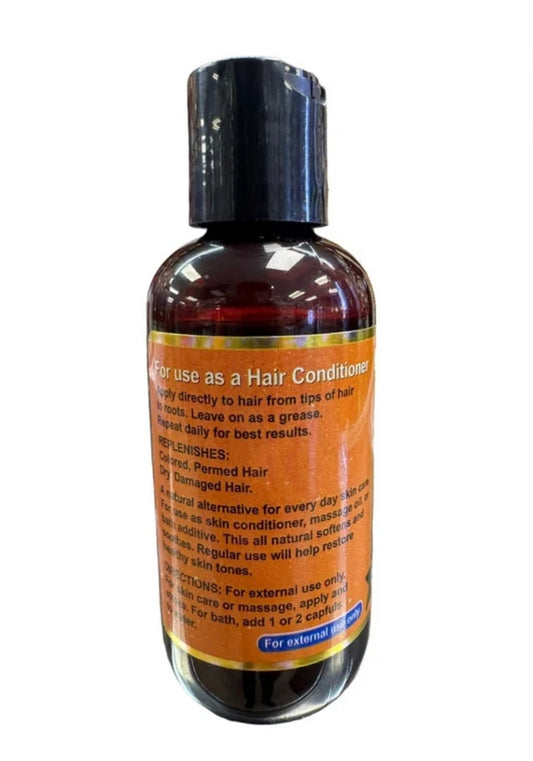 Akaona Haitian Castor Oil 100% Pure Growth Promoter 4 oz. 118ml Bottle
