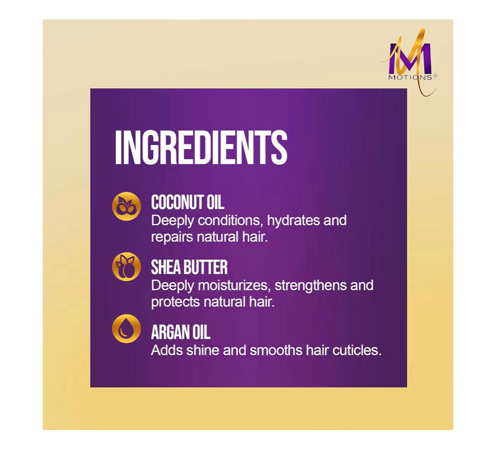 Motions Hair and Scalp Daily Moisturizing Hairdressing, 6 Oz