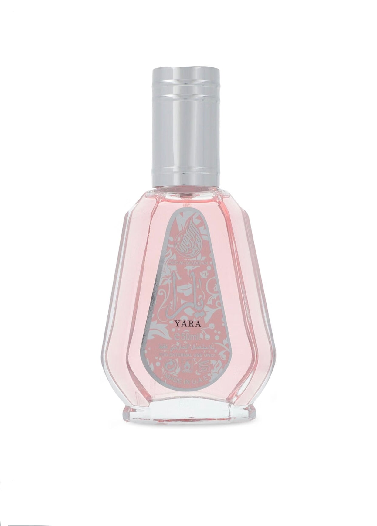 Pink Lattafa Yara Eau de Parfum, 1.7 oz