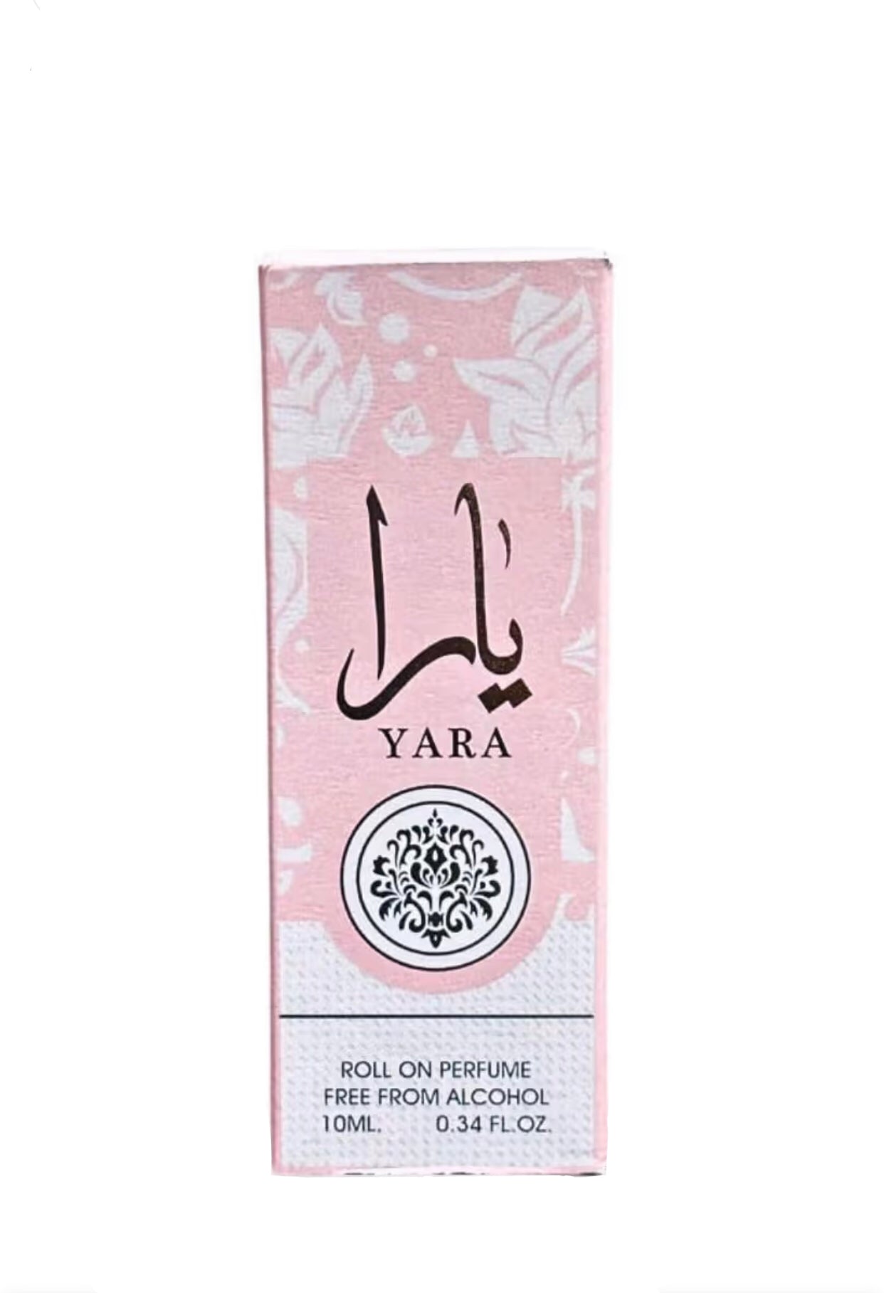 Pink Lattafa YaLattafa Yara Roll On Perfume Oil CPO 10ml (0.34 Ounce) Travel Size