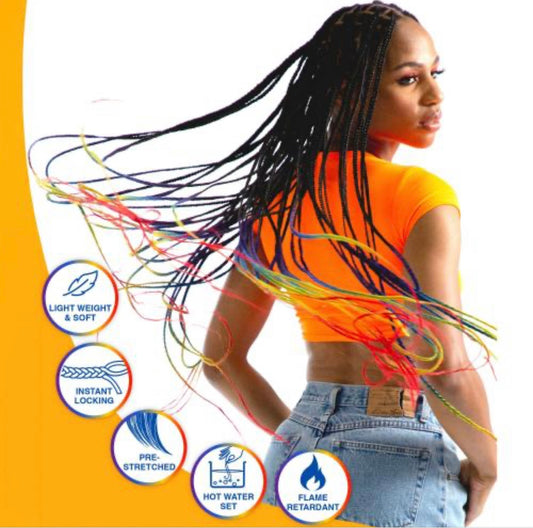 4x X-PRESSION PRE-STRETCHED BRAID 38"