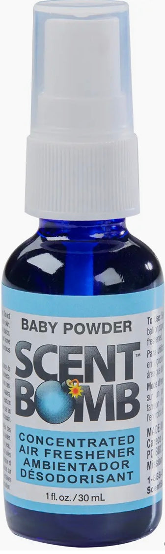 SCENT BOMB AIR FRESHENER, 1 Oz GLASS SPRAY