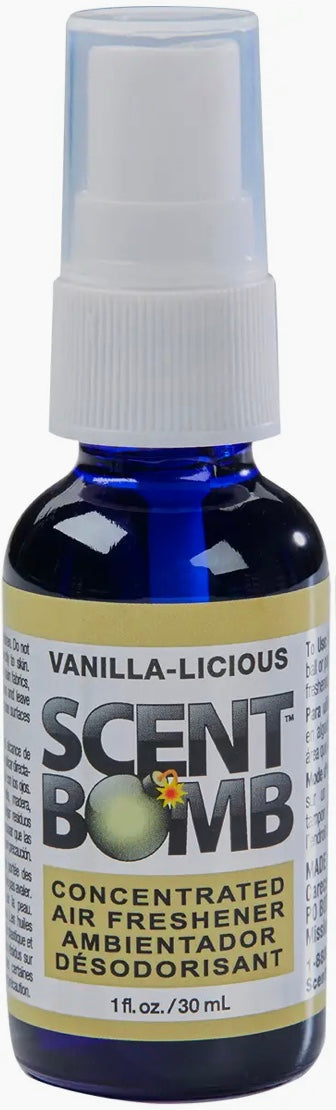 SCENT BOMB AIR FRESHENER, 1 Oz GLASS SPRAY