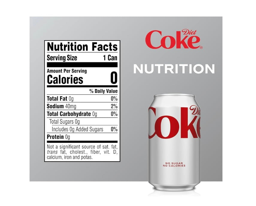 DIET COKE - 12 FL Oz