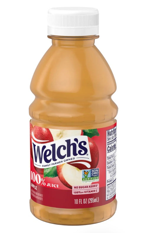 WALCH'S 100% APPLE JUICE, 10 Fl Oz