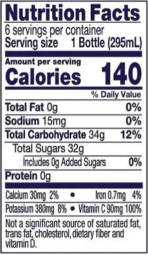 WELCH'S 100% ORANGE PINEAPPLE APPLE JUICE, 10 Fl Oz