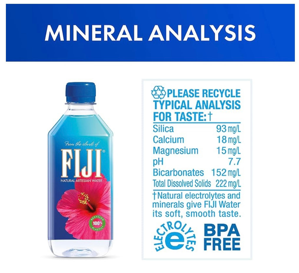 FIJI NATURAL WATER, 500 mL