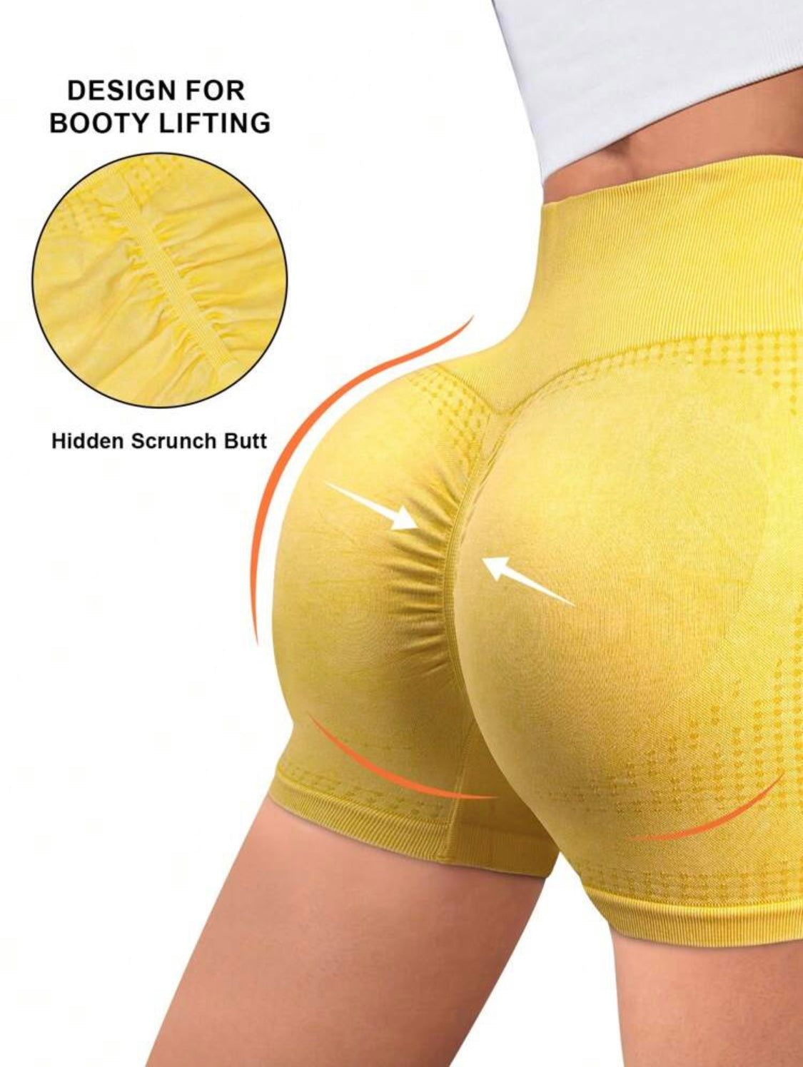 YOGA SHORTS, HIGH WAIST WORKOUT SHORTS, FITNESS YOGA BUTT LIFT SHORTS, FITNESS LADIES YOGA GYM RUNNING SHORT PANTS AND SPORTSWEAR
