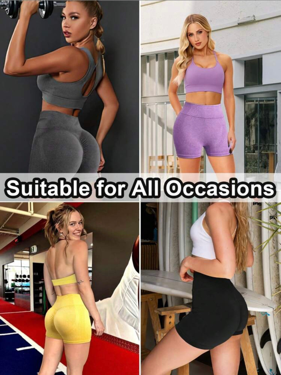 YOGA SHORTS, HIGH WAIST WORKOUT SHORTS, FITNESS YOGA BUTT LIFT SHORTS, FITNESS LADIES YOGA GYM RUNNING SHORT PANTS AND SPORTSWEAR