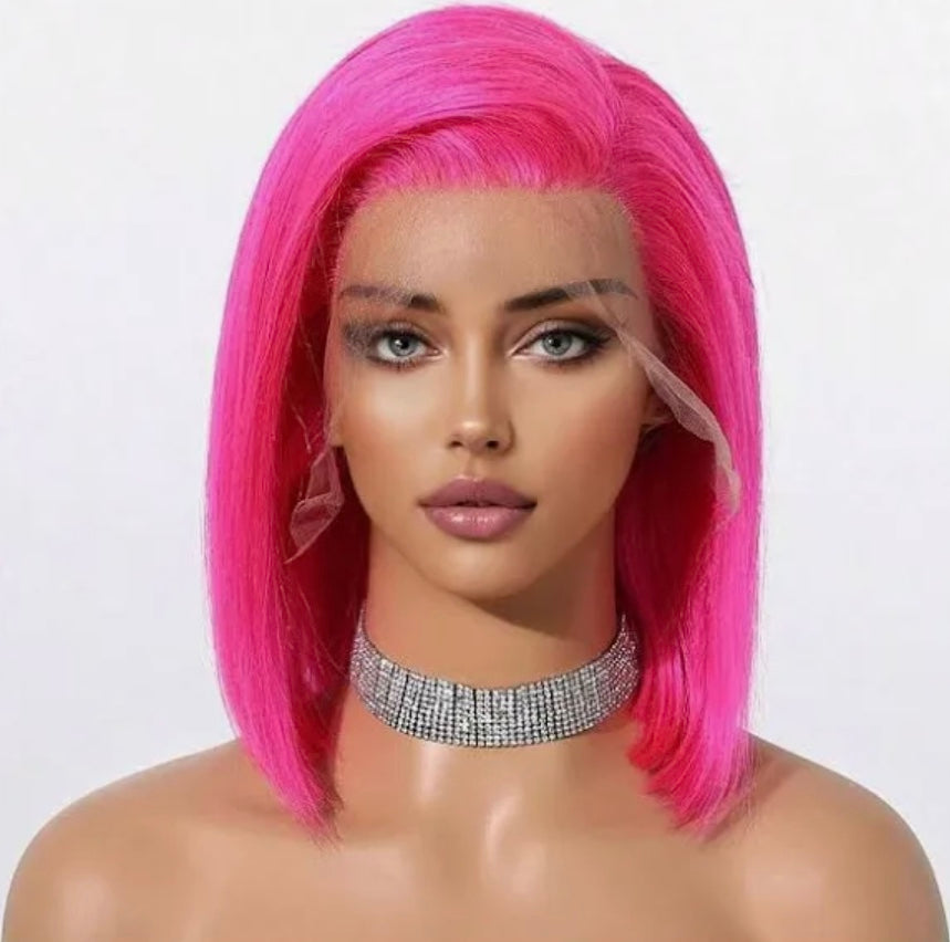 BRAZILIAN NATURAL REMY GLUELESS LACE WIG, 13x6