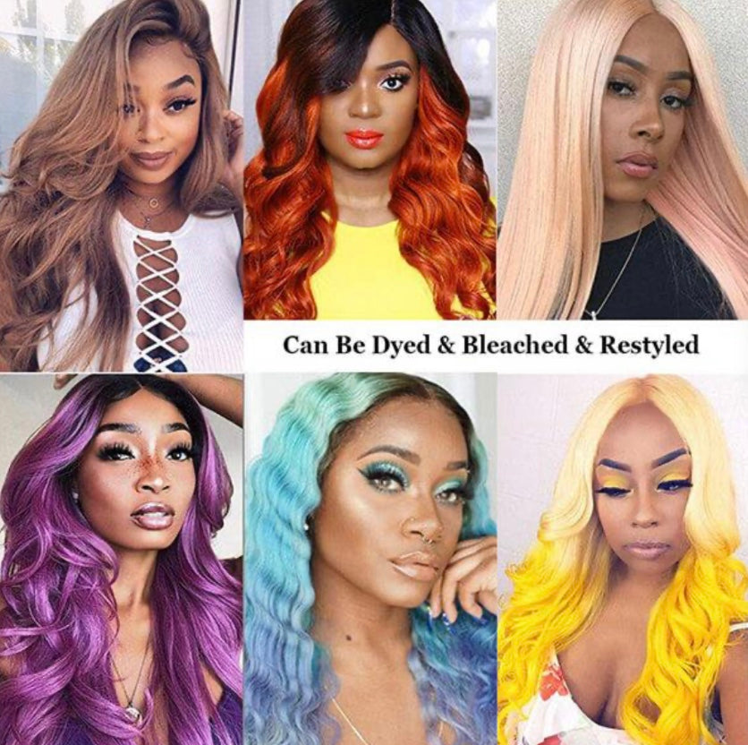 B&B EXPRESS GOLD 100% BRAZILIAN STRAIGHT VIRGIN HUMAN HAIR COLOR 613, 18" 16" 14"