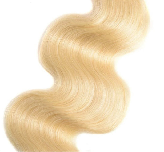 B&B EXPRESS GOLD 100% BRAZILIAN BODY WAVE VIRGIN HUMAN HAIR COLOR 613, 28"