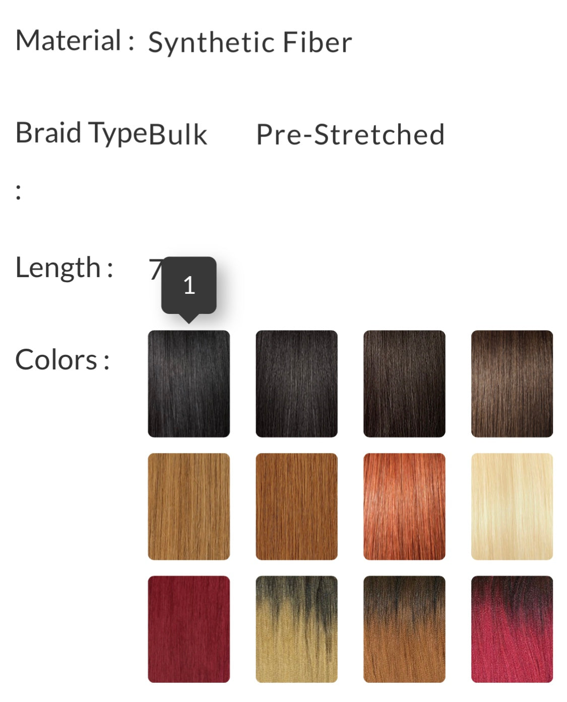 2x X-PRESSION PRE-STRETCHED BRAID 72″