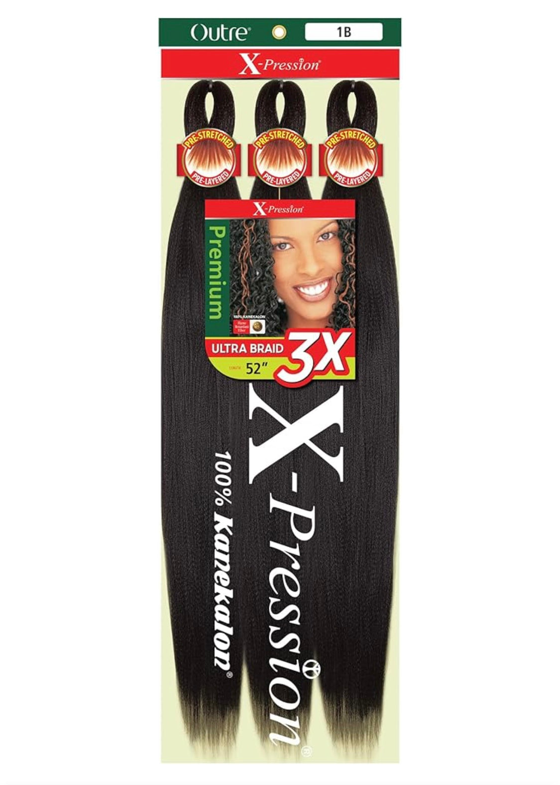 OUTRE PRE-STRETCHED X-PRESSION BRAID