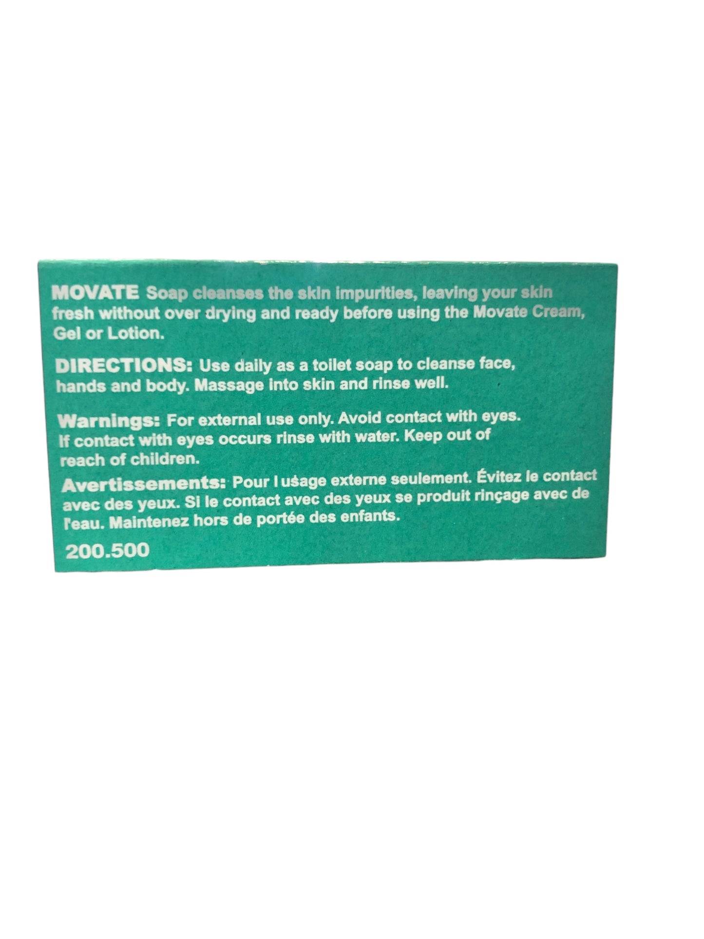 MOVATE CARROT SOAP (3 oz)