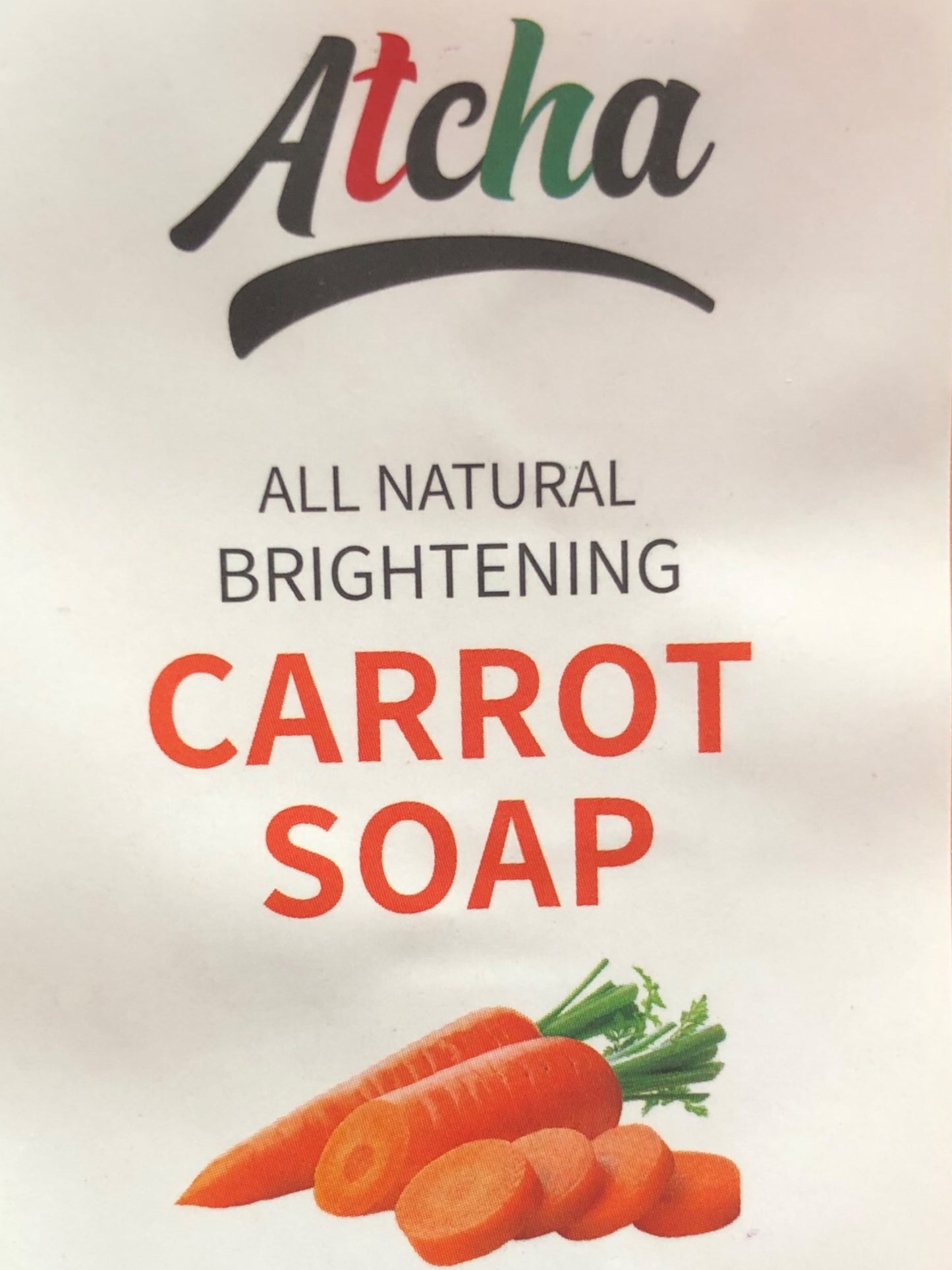 ATCHA BRIGHTENING CARROT SOAP (7.1 oz)
