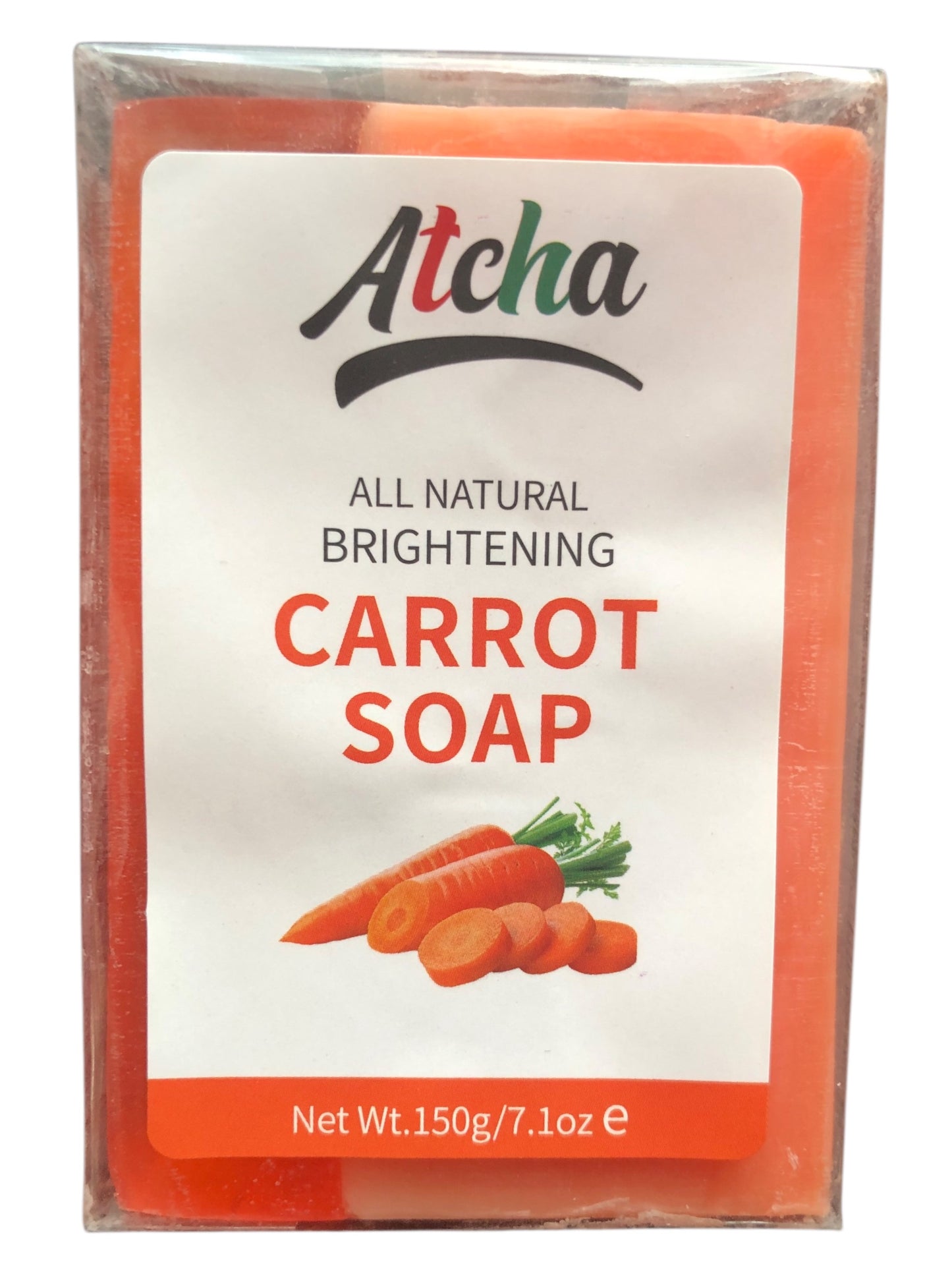 ATCHA BRIGHTENING CARROT SOAP (7.1 oz)