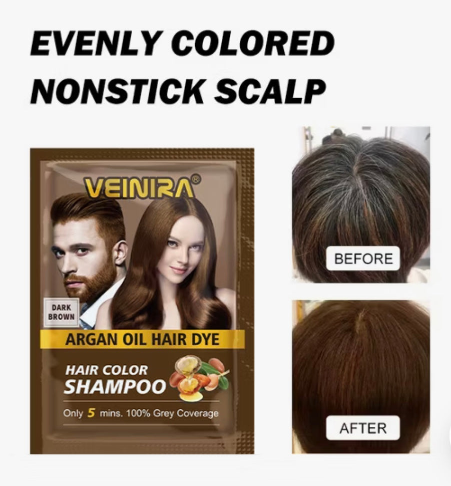 VEINIRA DARK BROWN COLOR SHAMPOO