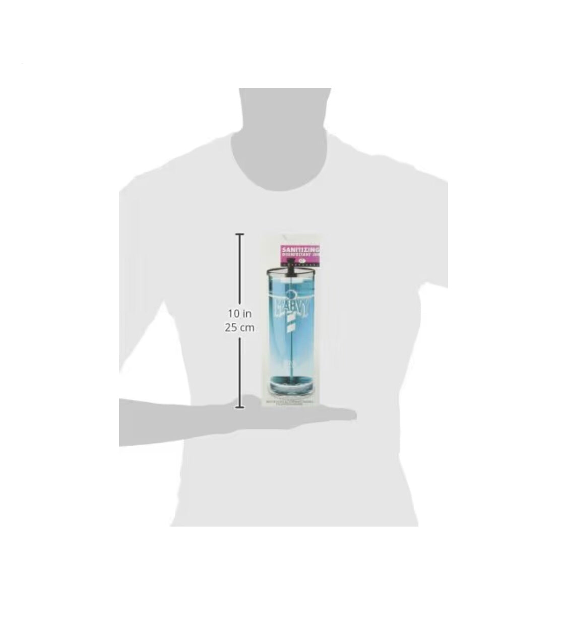 Sanitizing Disinfectant Jar, Unbreakable No.7