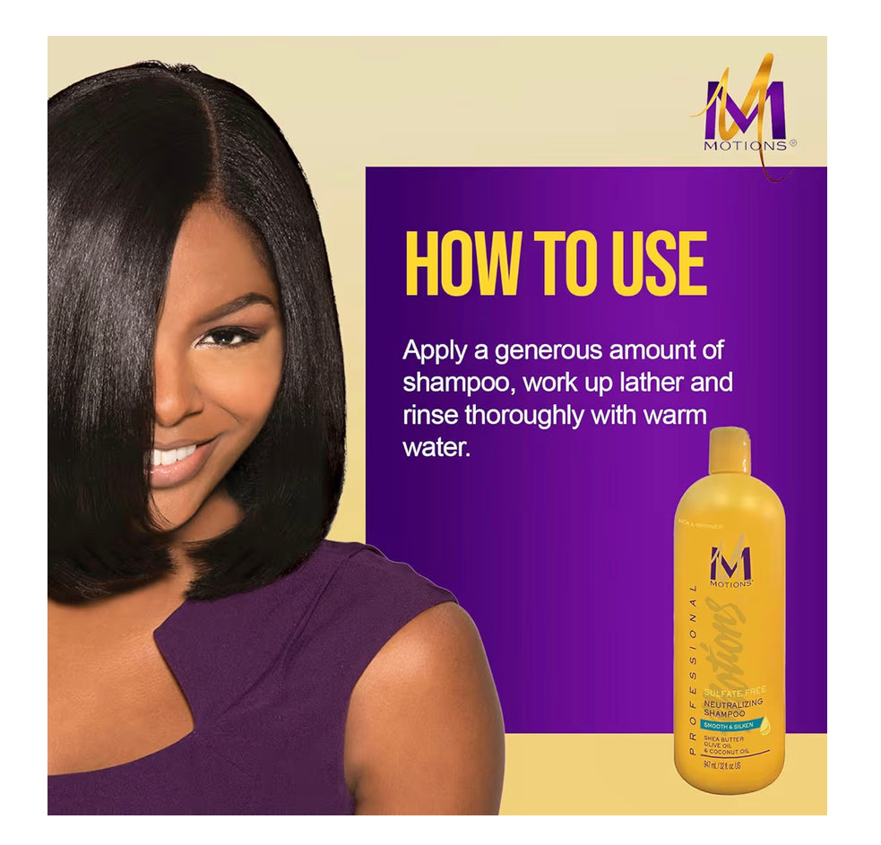 MOTIONS PRO NEUTRALIZING SHAMPOO, 16 Oz