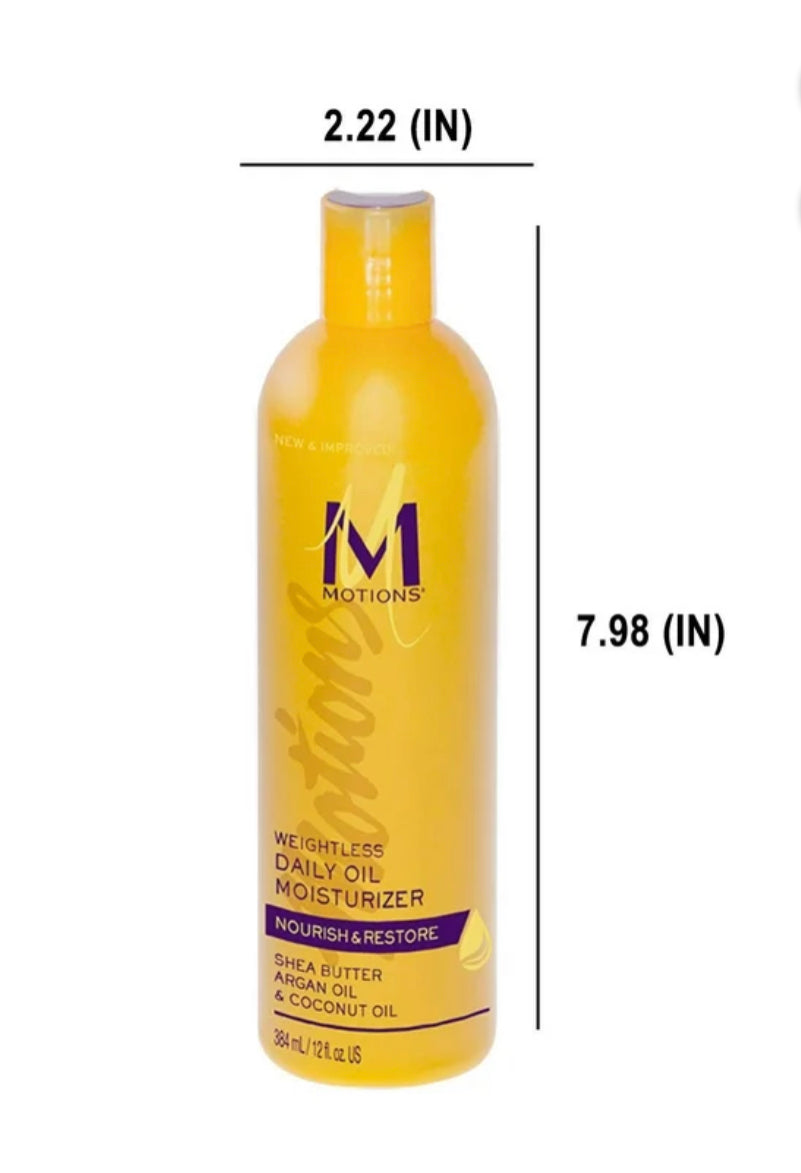 Motions Nourish & Restore Weightless Daily Oil Moisturizer, 12 oz