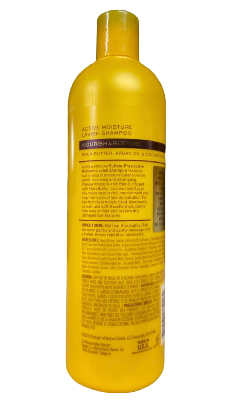 Motions Nourish & Care Active Moisture Plus Shampoo 16 oz