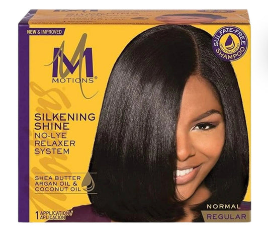 MOTIONS SILKENING SHINE NO-LYE RELAXER SYSTEM - NORMAL/REGULAR