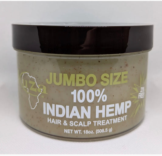KUZA 100% INDIAN HEMP HAIR & SCALP TREATMENT 18OZ (JUMBO SIZE)