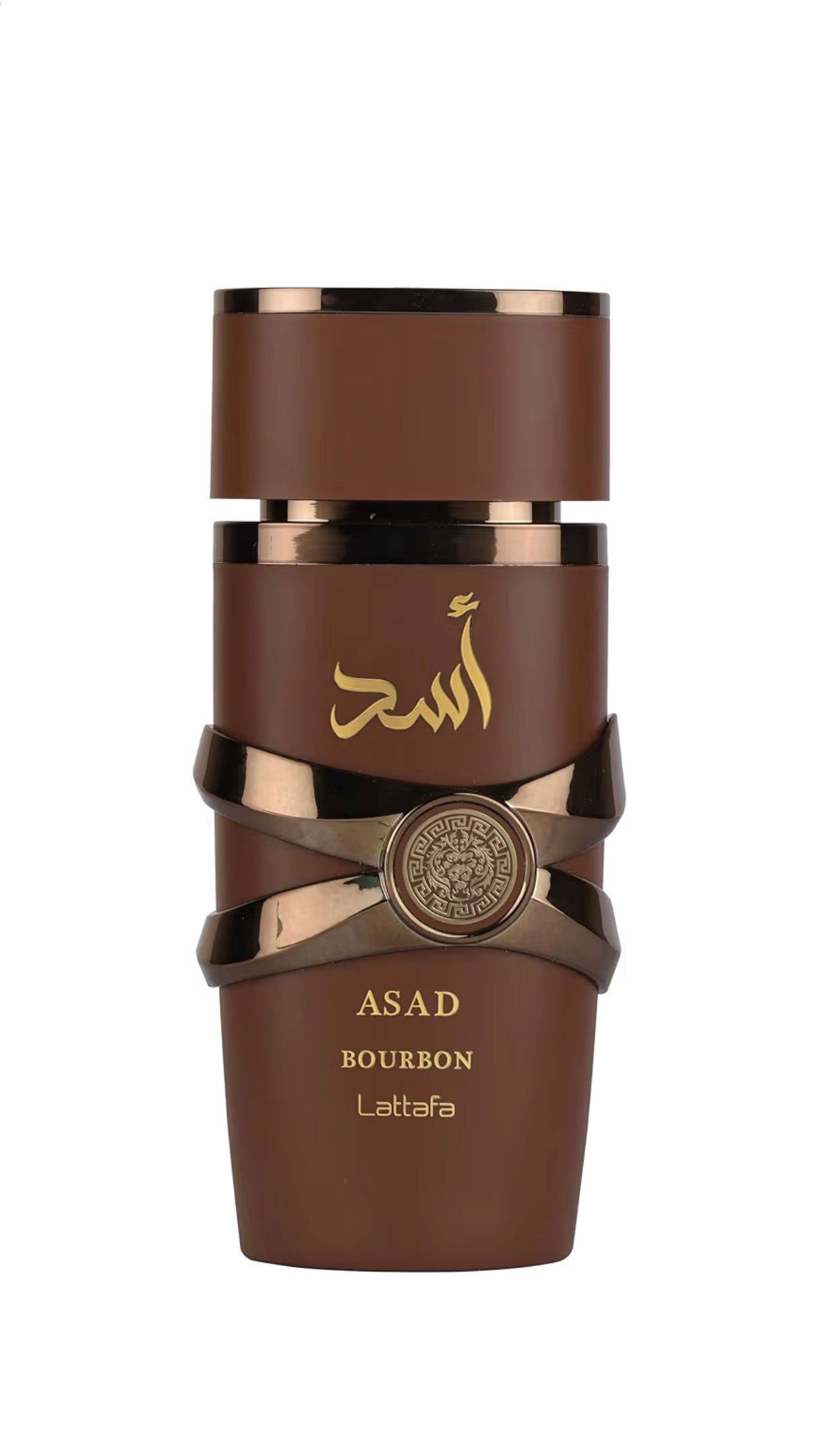 Lattafa Asad Bourbon for Unisex Eau de Parfum Spray, 3.4 Ounce / 100 ml