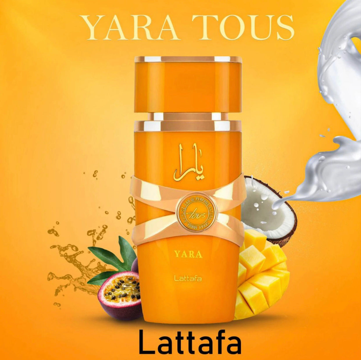 Yara by Lattafa, 3.4 oz/100 ml Eau De Perfume Spray for Women