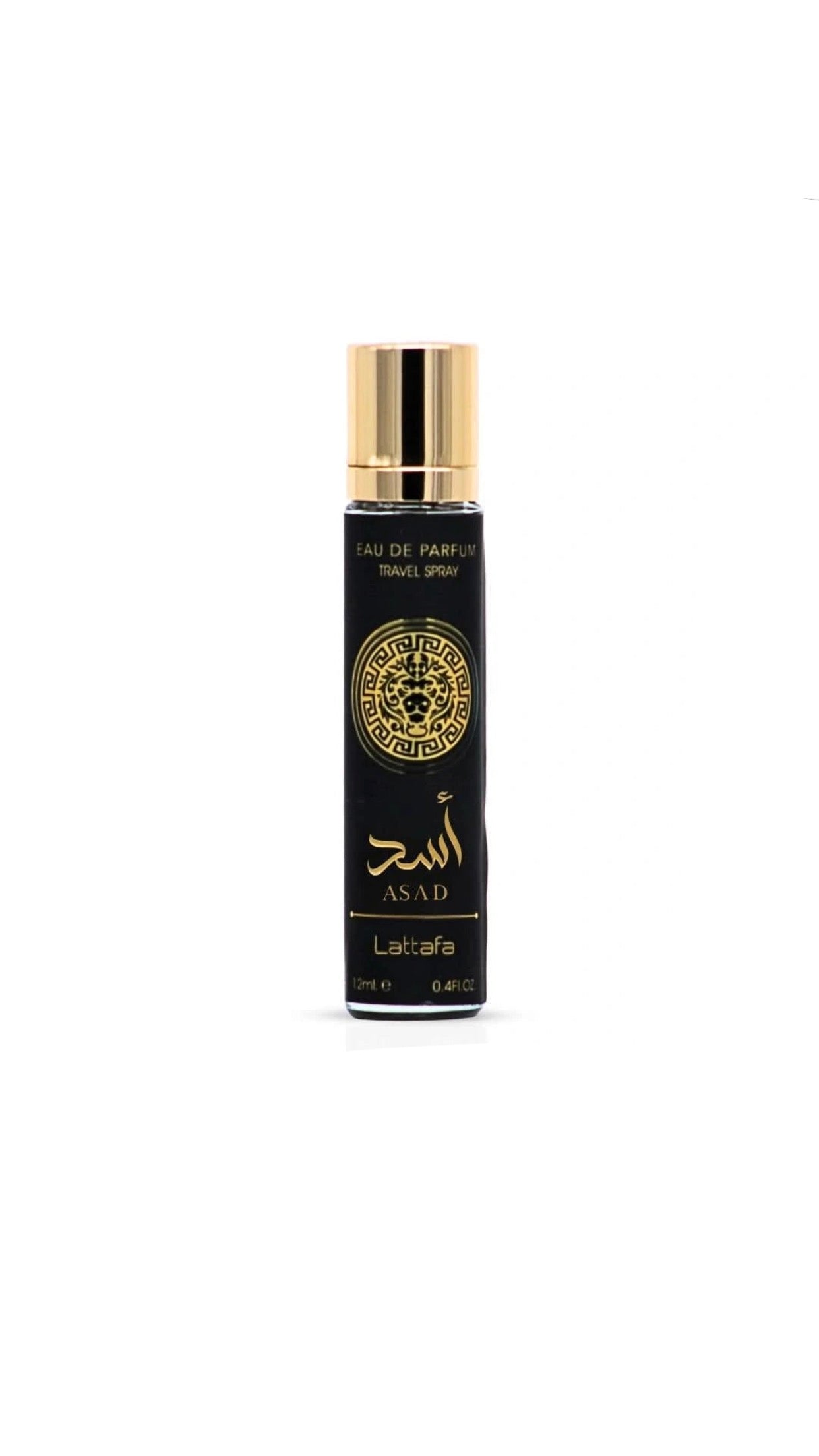 Lattafa Unisex Asad Eau de Parfum, (Travel Size 0.34 oz)
