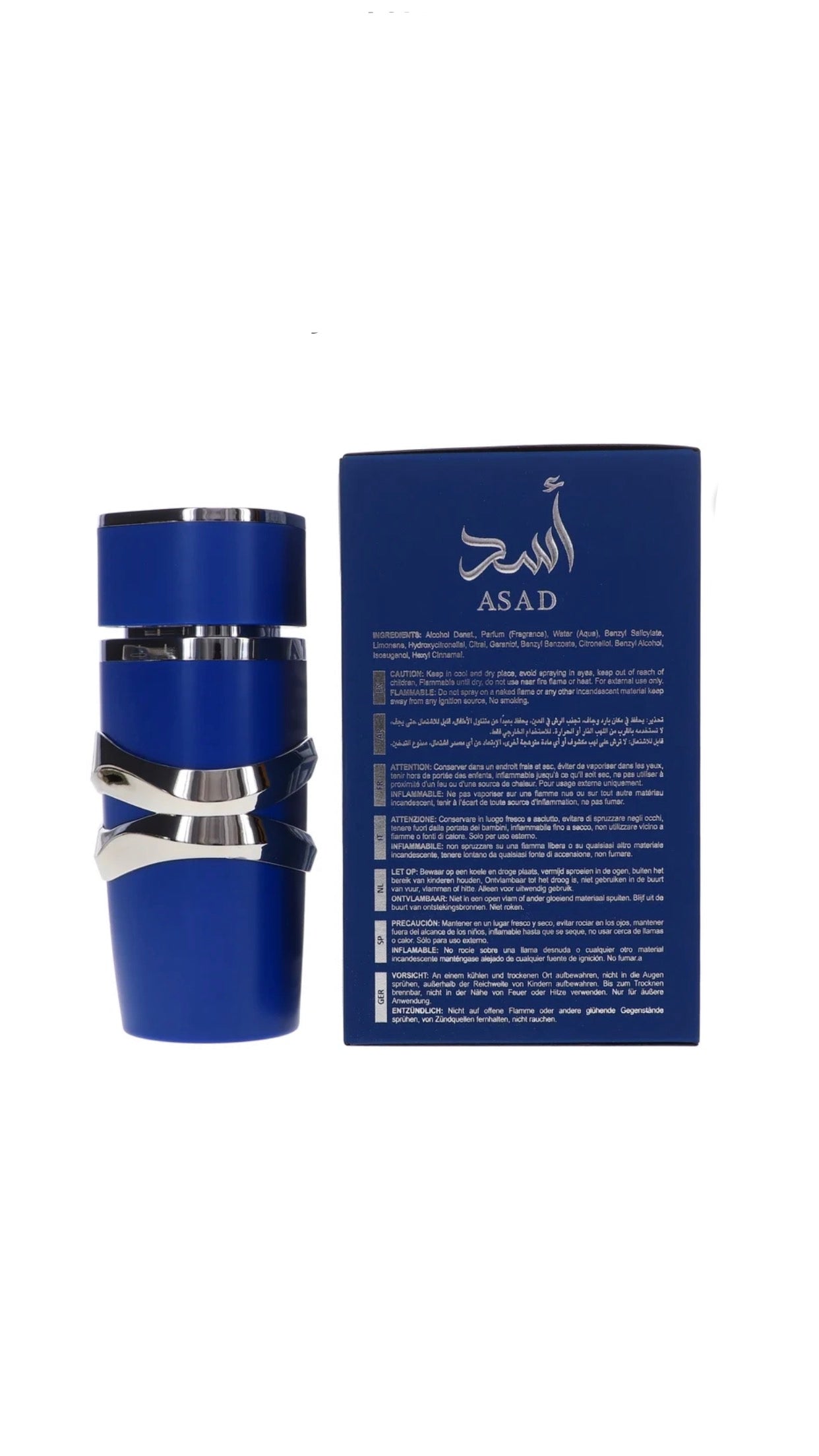 Lattafa Asad Zanzibar Eau de Parfum 3.4 oz