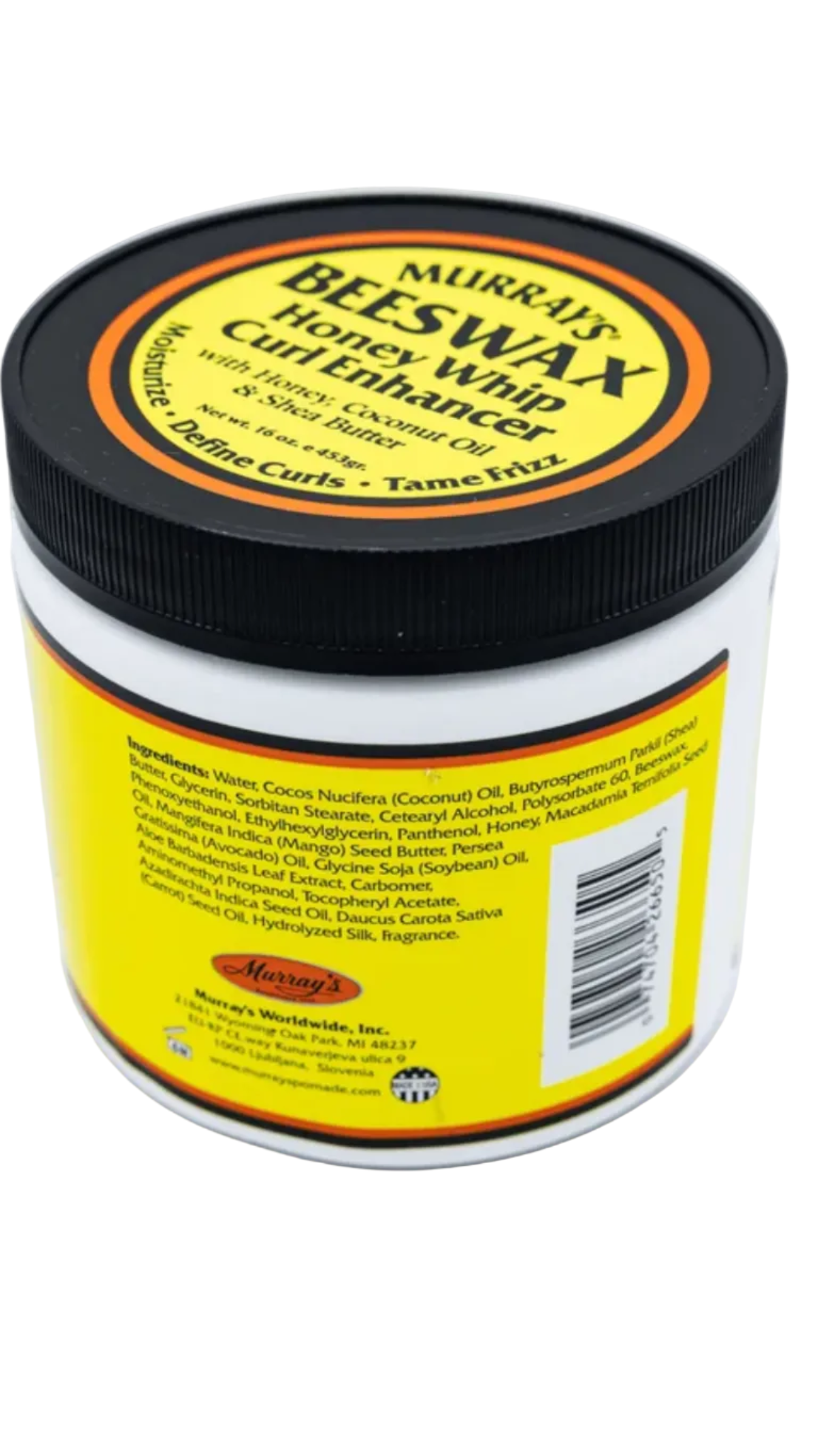MURRAY’S HONEY WHIP CURL ENHANCER FOR NATURAL STYLES, 16 OZ