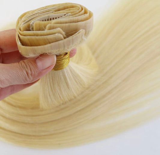 B&B EXPRESS GOLD 100% BRAZILIAN STRAIGHT VIRGIN HUMAN HAIR COLOR 613, 20"
