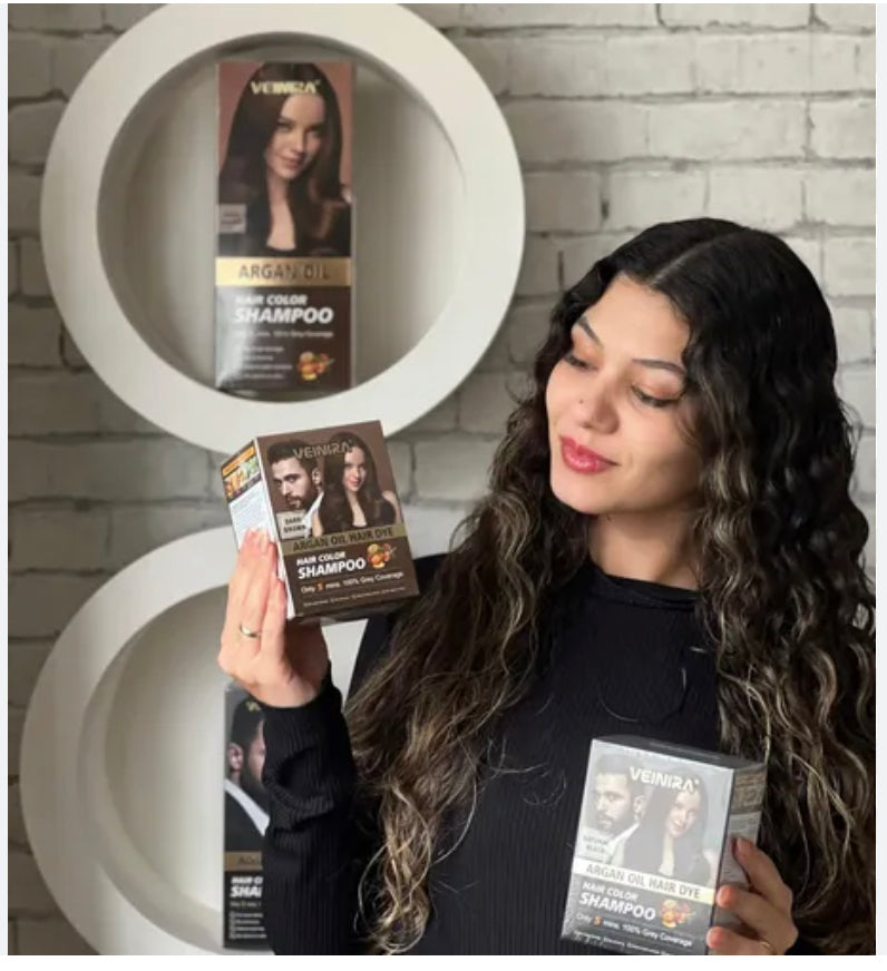 VEINIRA DARK BROWN COLOR SHAMPOO