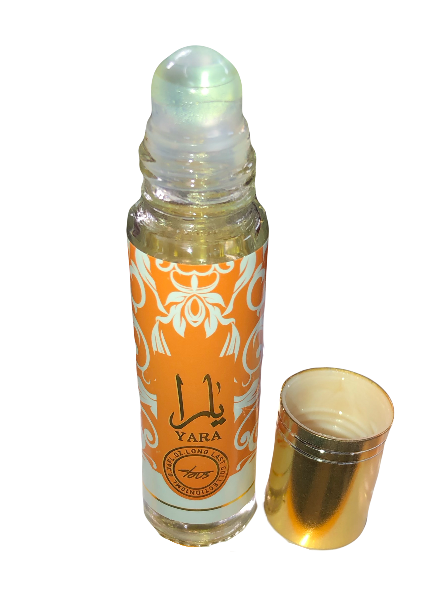 Lattafa Yara Roll On Perfume Oil CPO 10ml (0.34 Ounce) Travel Size.