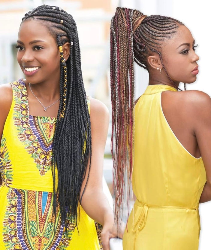 3x GHANA PRE-STRETCHED BRAID 40"
