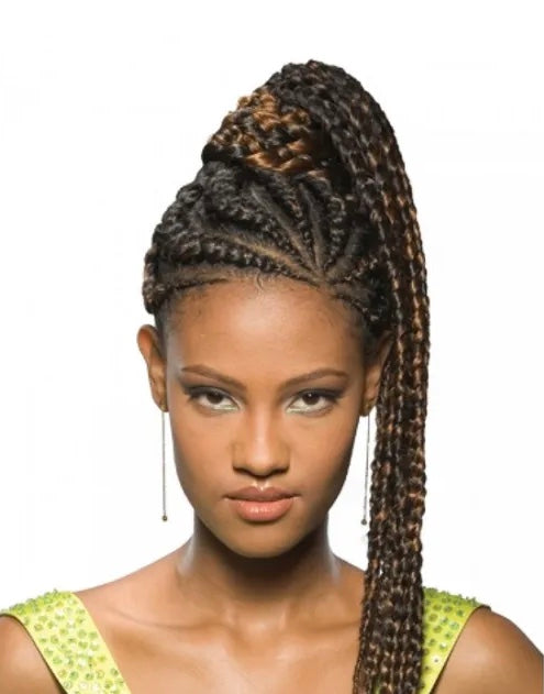 3x GHANA PRE-STRETCHED BRAID 40"