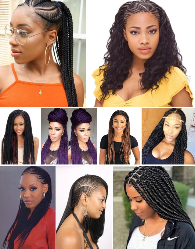 3x GHANA PRE-STRETCHED BRAID 40"