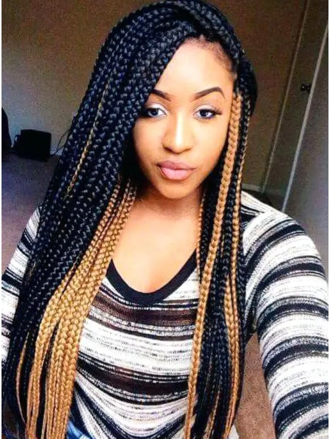 3x GHANA PRE-STRETCHED BRAID 50"