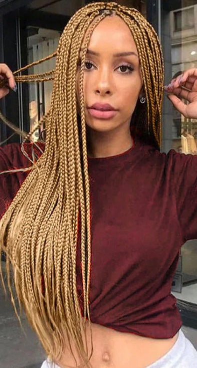 3x GHANA PRE-STRETCHED BRAID 40"