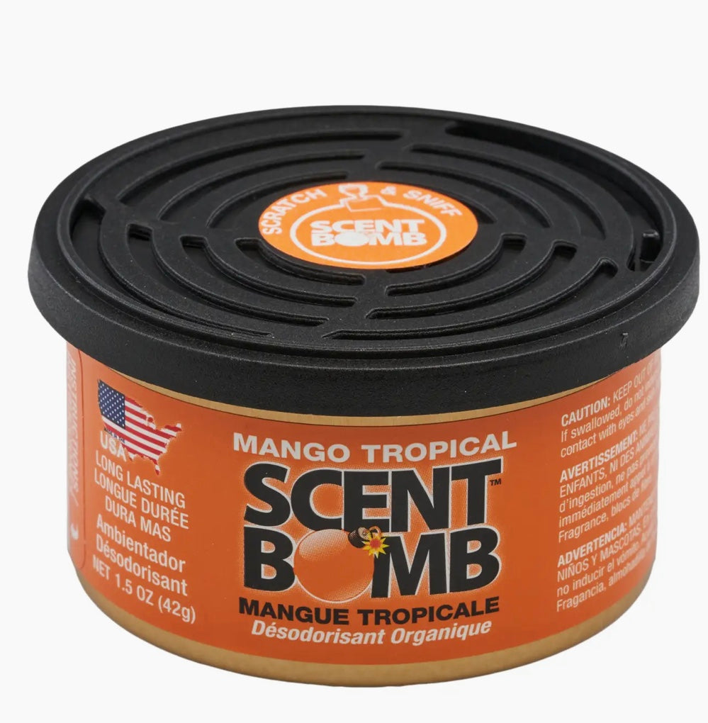 SCENT BOMB ORGANIC CAN AIR FRESHENER