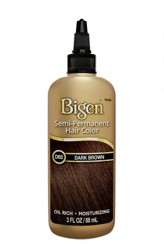 BIGEN SEMI-PERMANENT HAIR COLOR, [DB2] DARK BROWN, ALL HAIR TYPES