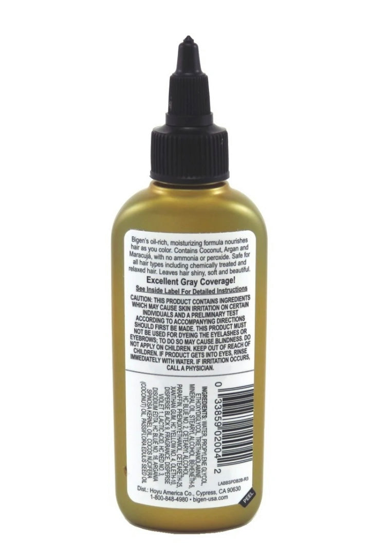 BIGEN SEMI-PERMANENT HAIR COLOR, [DB2] DARK BROWN, ALL HAIR TYPES