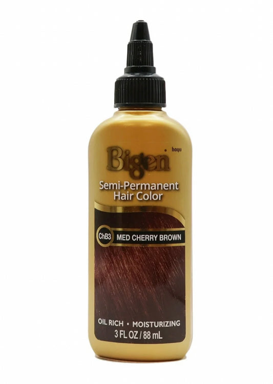 BIGEN SEMI-PERMANENT HAIR COLOR, [CHB3] MED CHERRY BROWN, ALL HAIR TYPE