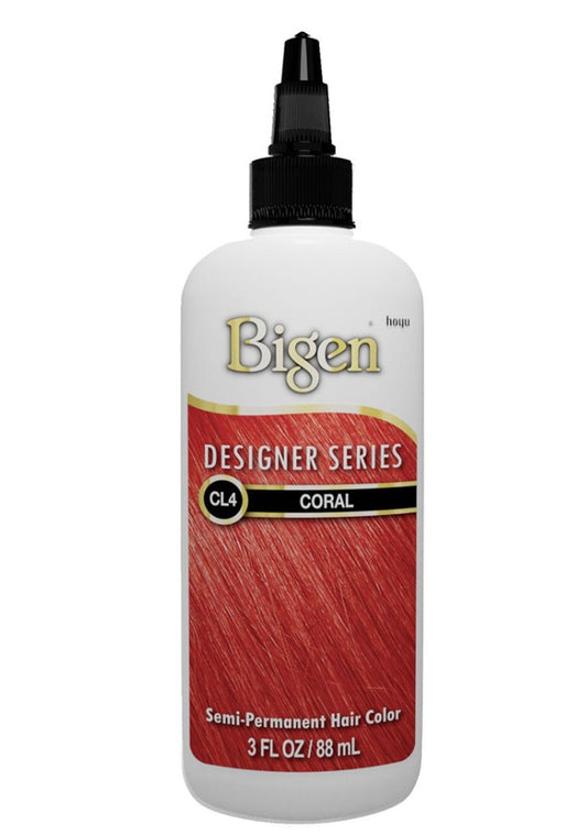 BIGEN SEMI-PERMANENT HAIR COLOR, [CL4] CORAL, ALL HAIR TYPE