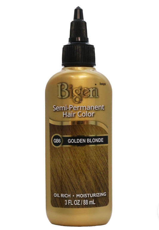 BIGEN SEMI-PERMANENT HAIR COLOR, [GB6] GOLDEN BLONDE, ALL HAIR TYPE