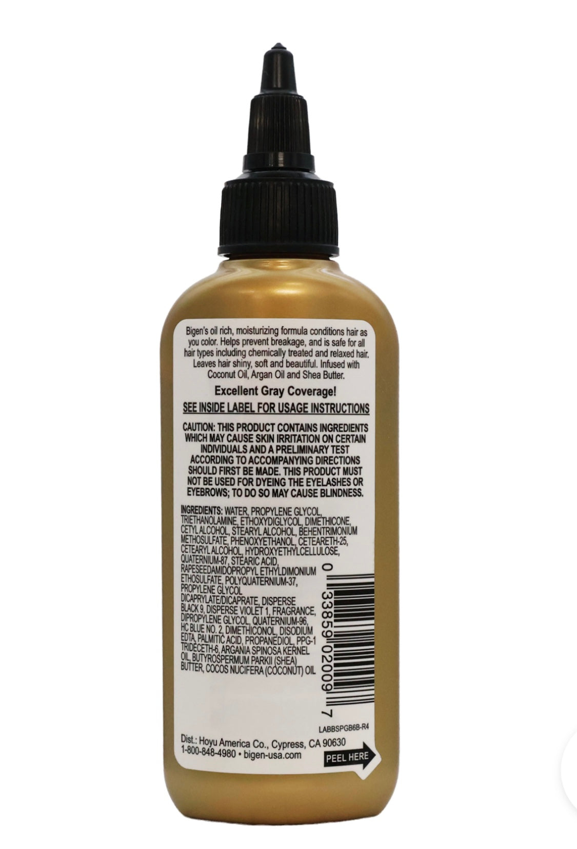 BIGEN SEMI-PERMANENT HAIR COLOR, [GB6] GOLDEN BLONDE, ALL HAIR TYPE