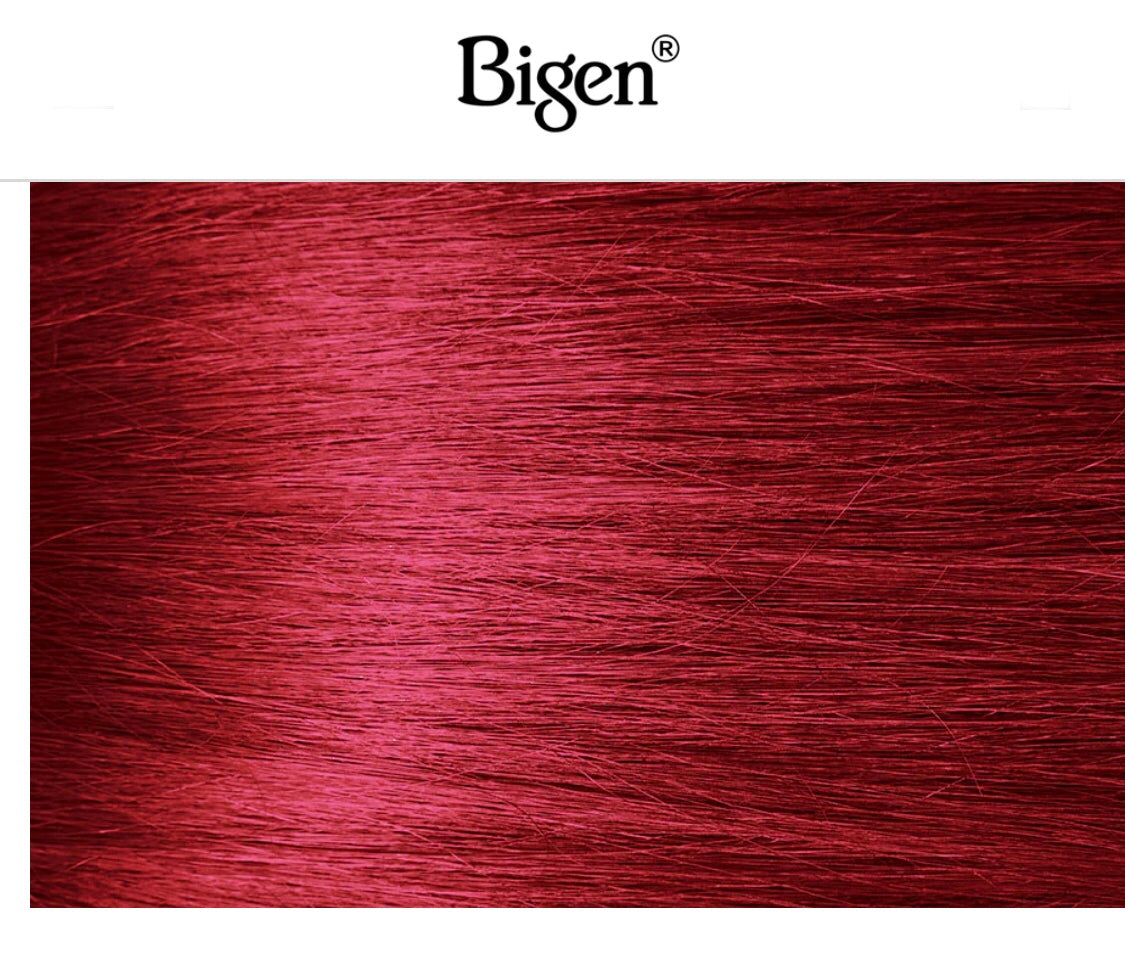 BIGEN SEMI-PERMANENT HAIR COLOR, [R4] INTENSIVE RED, ALL HAIR TYPE