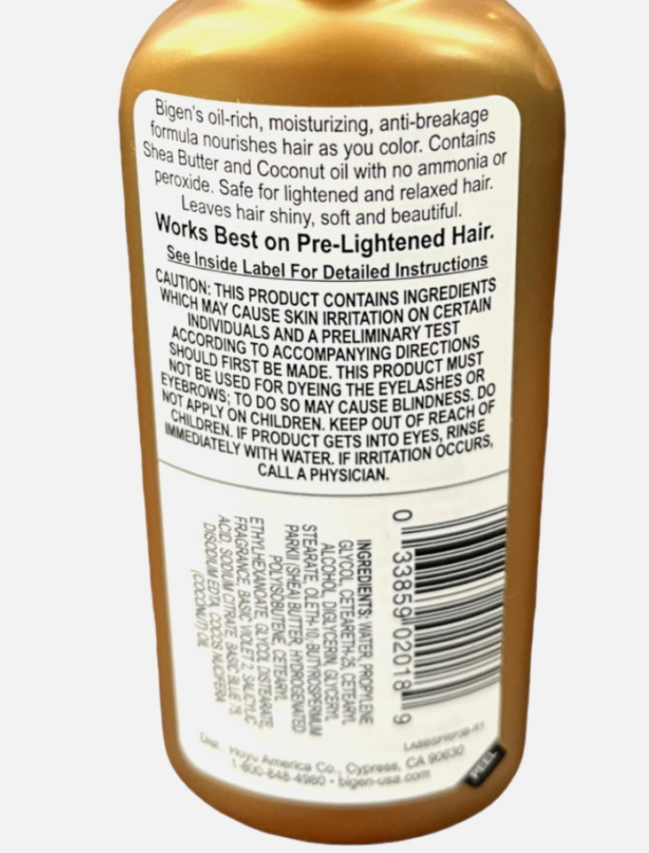 BIGEN SEMI-PERMANENT HAIR COLOR, [RP3] ROYAL PURPLE, ALL TYPE HAIR